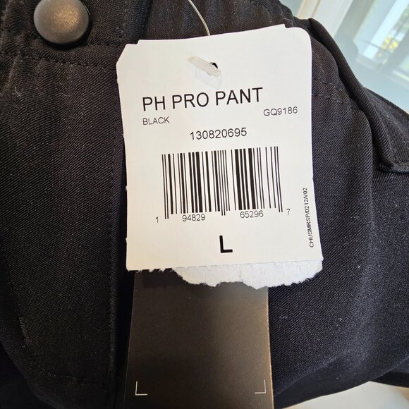 NWT Adidas Softball Cropped pants Large Black - Picture 2 of 5